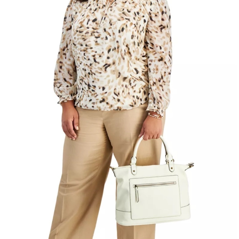 NEW WOMEN’S Style & Co Alabaster Hudsonn Tote Created for Macy's